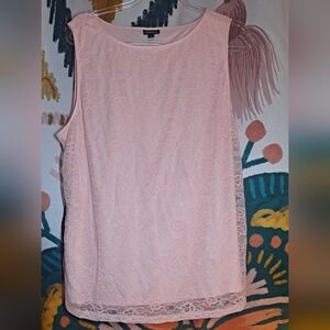 Torrid Blush Lace Top